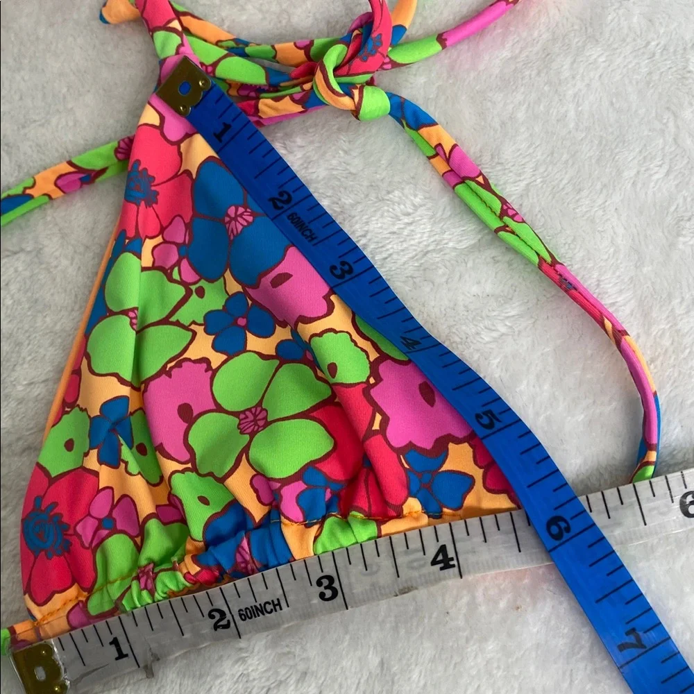 Frankie’s Bikini Divine Tie Side Kimpy Swimming Set Size S/M